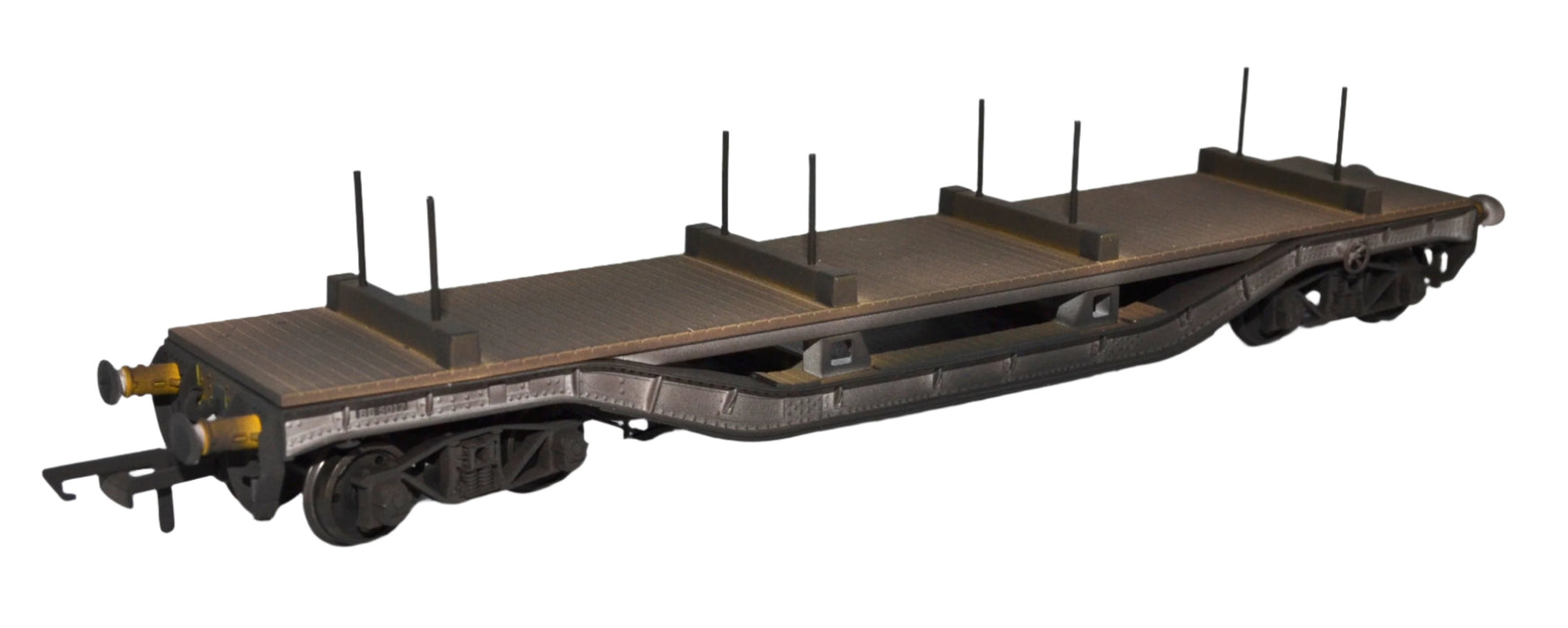 Warwell A Steel carrier BB5017 Diamond Bogies Weathered in Wales