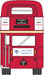 Oxford Diecast London Transport Routemaster Bus - 1:148 Scale NRM001 Rear