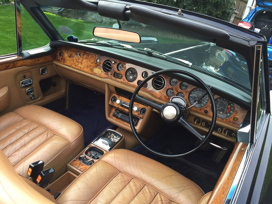 Oxford Diecast Rolls Royce Corniche Convertible Open Indigo Blue 43RRC001 1:43rd scale model scanned vehicle 8