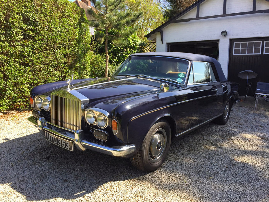 Oxford Diecast Rolls Royce Corniche Convertible Open Indigo Blue 43RRC001 1:43rd scale model scanned vehicle 1