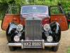 Oxford Diecast 1:43rd Scale Rolls Royce Silver Dawn/std Steel Maroon/black 43RSD001 Scanned Car Fornt Doors Open
