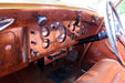 Oxford Diecast 1:43rd Scale Rolls Royce Silver Dawn/std Steel Maroon/black 43RSD001 Scanned Car Dashboard