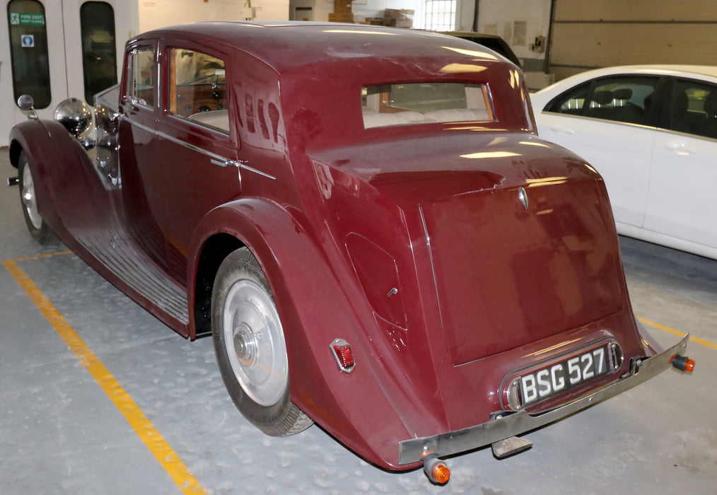 Oxford Diecast Rolls Royce 25/30 - Thrupp & Maberley Burgundy 43R25001 Scanned Car 2