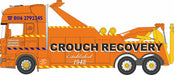 Oxford Diecast Crouch Recovery Scania Topline Recovery Truck - 1:76 Scale Left