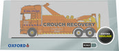 Oxford Diecast Crouch Recovery Scania Topline Recovery Truck - 1:76 Scale Pack