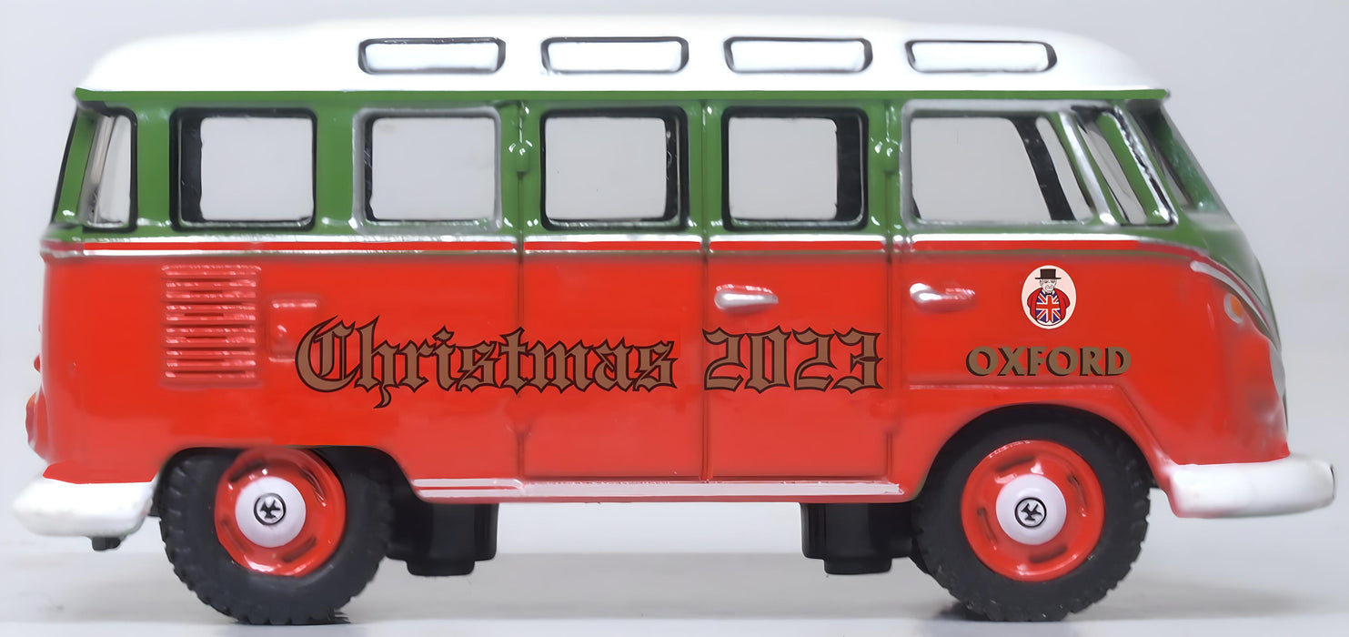 SP172 1:76 Scale VW Split Screen Samba Bus Xmas 2023 Right