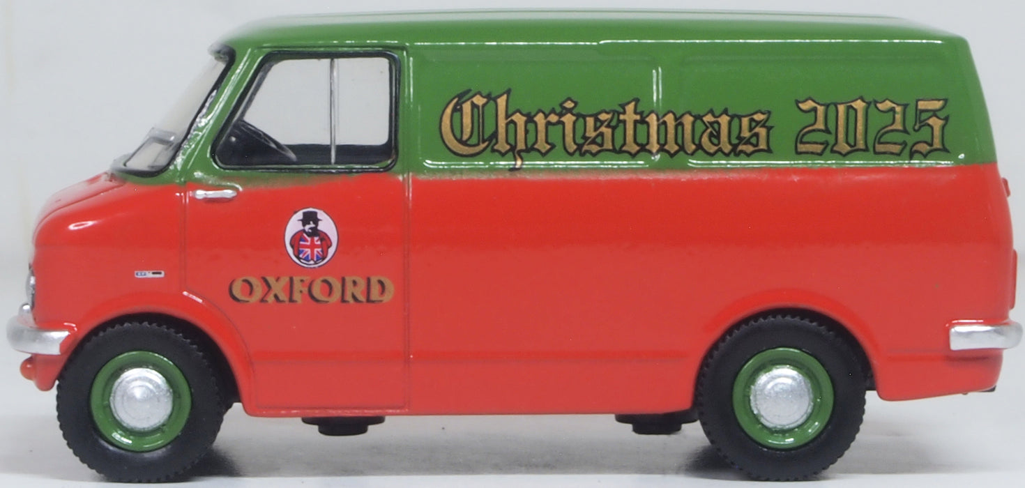 Oxford Diecast Bedford CF Van Xmas 2025 1:76