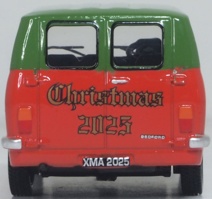 Oxford Diecast Bedford CF Van Xmas 2025 1:76