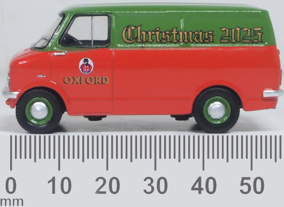 Oxford Diecast Bedford CF Van Xmas 2025 1:76