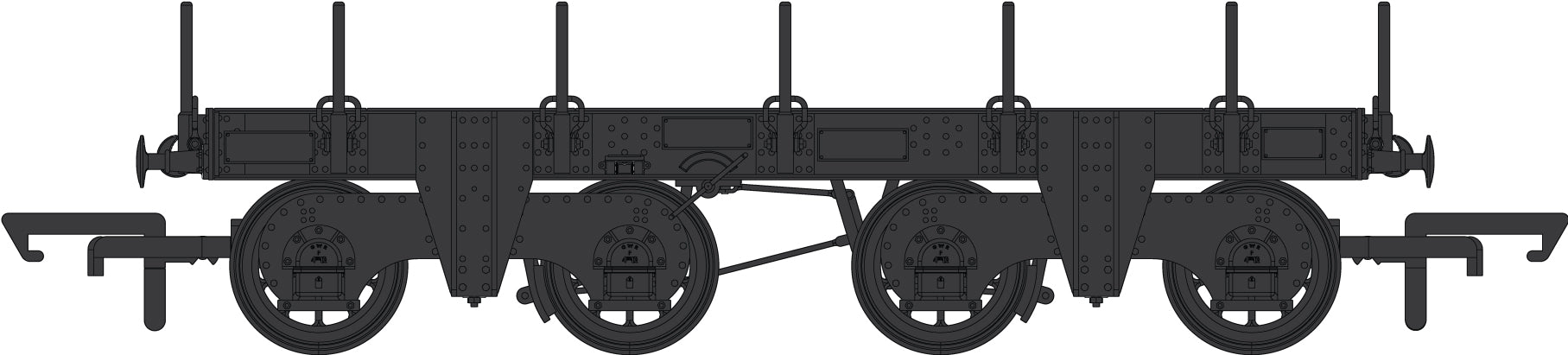 Oxford Rail GWR Totem A - BR No. 41910 1:76