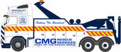 OXFORD DIECAST VOL07REC CMG Volvo FH Recovery Truck Oxford Haulage 1:76 Scale Model  Left