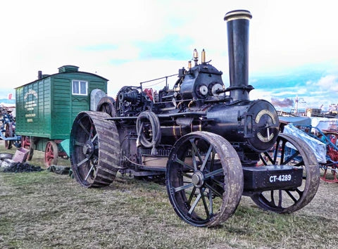 Oxford Diecast Fowler BB1 Ploug Engine No15222 Bristol Rover + Living 1:76 Scale GDSF2017 76FBB002 Dorset Steam Fair 3