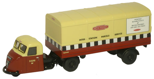 Oxford Diecast British Rail Scarab Van Trailer - 1:148 Scale NRAB001