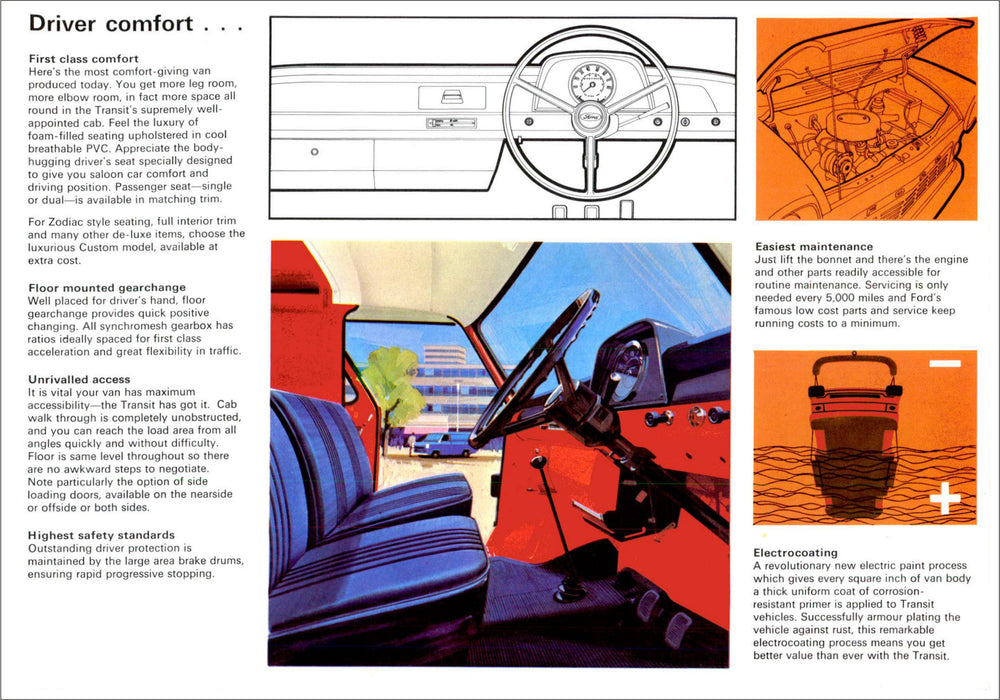 Oxford Diecast Ford Transit MK1 Brochure 76 Scale Page 2