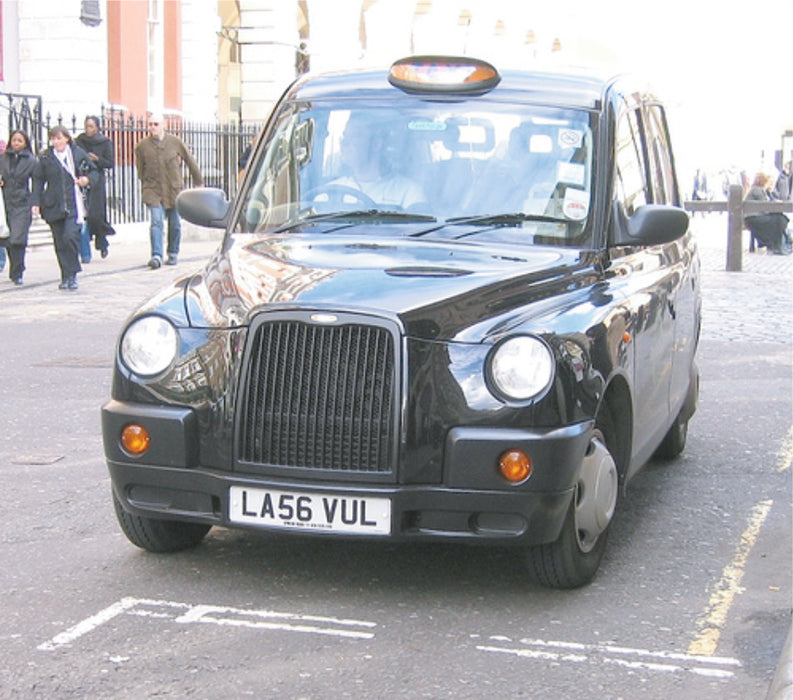 Oxford Diecast Black London TX Taxi - 1:76 Scale 76TX4001 Full Size TX4