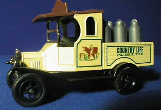 OXFORD DIECAST 031T Country Life B/E Truck Oxford Originals Non Scale Model 