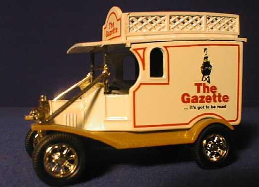 OXFORD DIECAST 035TG The Gazette Oxford Originals Non Scale Model 