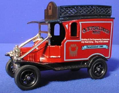 OXFORD DIECAST 098T Tomlinson Vans Oxford Originals Non Scale Model 