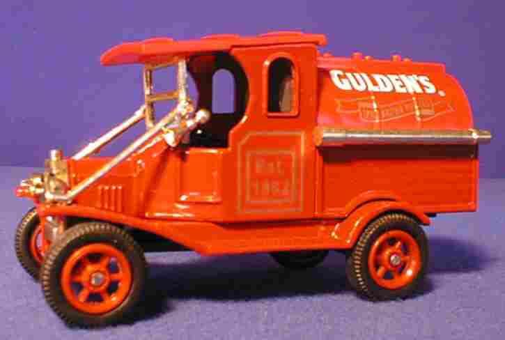 OXFORD DIECAST 104TU Guldens Tanker Oxford Originals Non Scale Model 