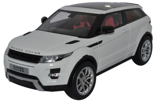 GT AUTOS Land Rover Evoque White - 1:18 Scale — Oxford Diecast