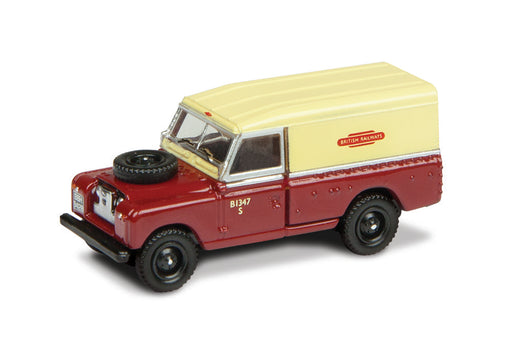Oxford Diecast Land Rover Series 2 LWB Hard Top British Rail 1:120 TT Scale