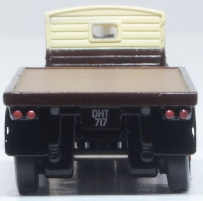 Oxford Diecast Scammell Mechanical Horse Flat Trailer GWR 1:120 TT Scale.