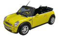Cararama New Mini Convertible Yellow '125076