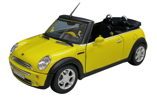 Cararama New Mini Convertible Yellow '125076