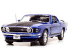 Welly Ford Mustang 1969 Blue - 1:18 Scale 12516WBLUE