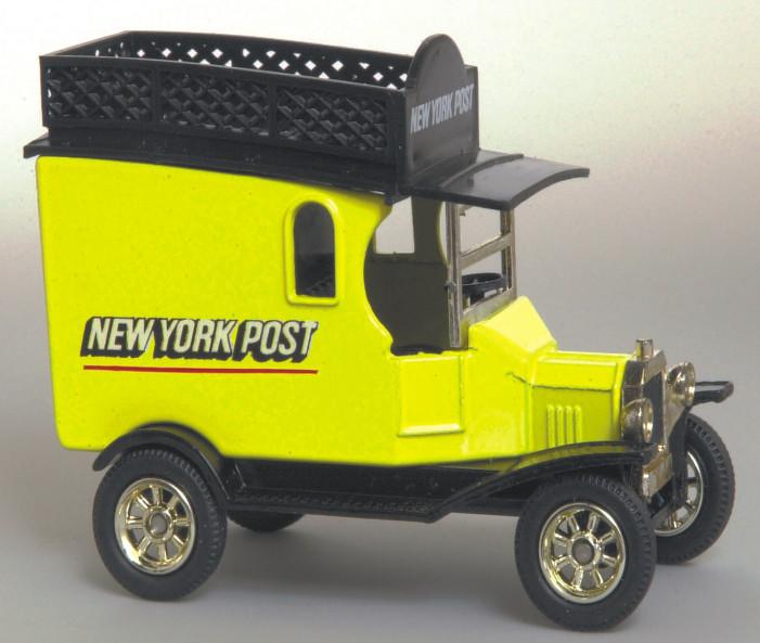 OXFORD DIECAST 130TGU New York Post Oxford Originals Non Scale Model 