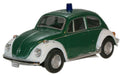 Cararama VW Beetle Green/White Polize - 1:43 Scale 143ND1184010