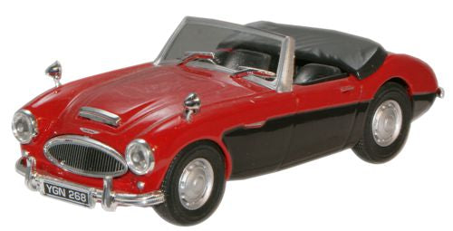 Cararama Austin Healey Red/Black - 1:43 Scale 143ND1624001