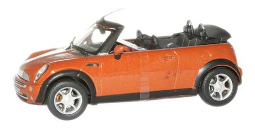 CARARAMA 143PND22640 1:43 New Mini Cooper Cabriolet Orange Met Cararama Cars 1:43 Scale Model 
