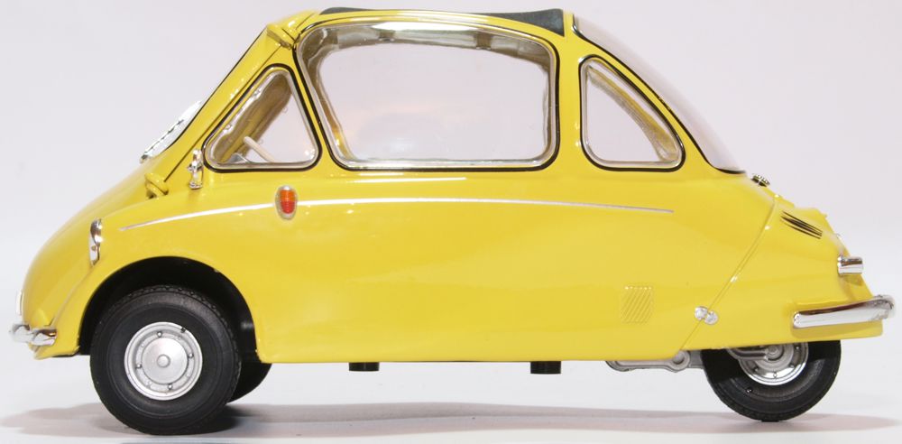 Oxford Diecast Heinkel Kabine Yellow 18HE003