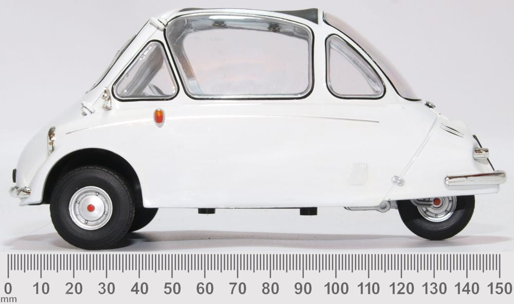 Oxford Diecast Heinkel Trojan Grecian White 18HE004 18HE004