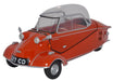Oxford Diecast Messerschmitt KR200 Bubble Car Rouge Sarde - 1:18 Scale 18MBC001
