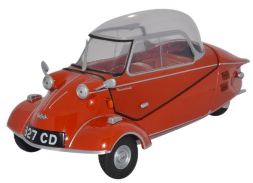 Oxford Diecast Messerschmitt KR200 Bubble Car Rouge Sarde - 1:18 Scale 18MBC001