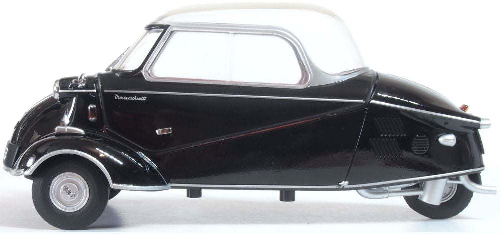 Oxford Diecast Messerschmitt KR200 Bubble Top Black