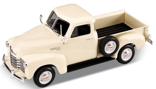 Welly Chevrolet 3100 Pick Up Cream 1 18 Scale Oxford Diecast