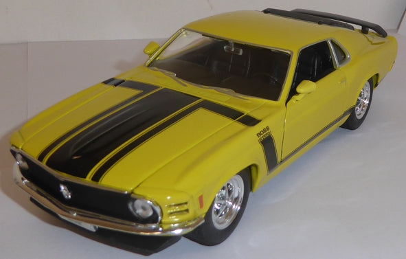 Welly Ford Mustang Yellow - 1:24 Scale 22088WYELLOW