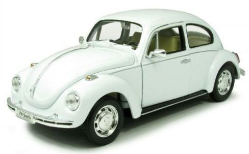 Welly VW Beetle Hard Top White - 1:24 Scale 22436WWHITE