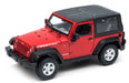 Welly Jeep Wrangler Rubicon - Soft Top Red 22489HWRED
