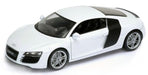 Welly Audi R8 White - 1:24 Scale 22493WWHITE