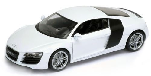 Welly Audi R8 White - 1:24 Scale 22493WWHITE