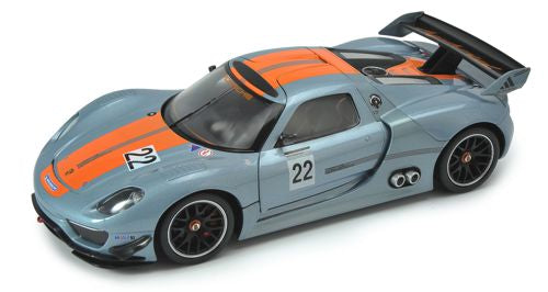 Welly Porsche 918 RSR - 1:24 Scale 24044WSILVER