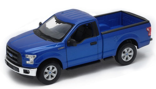 Welly Ford F150 Cab Blue - 1:24 Scale 24063WBLUE