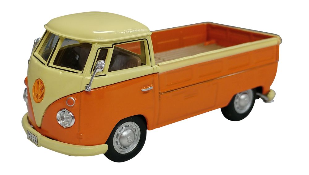 Cararama VW T1 Pick Up Orange '413441