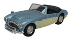 Cararama Austin Healey Ice Blue/Ivory '416240