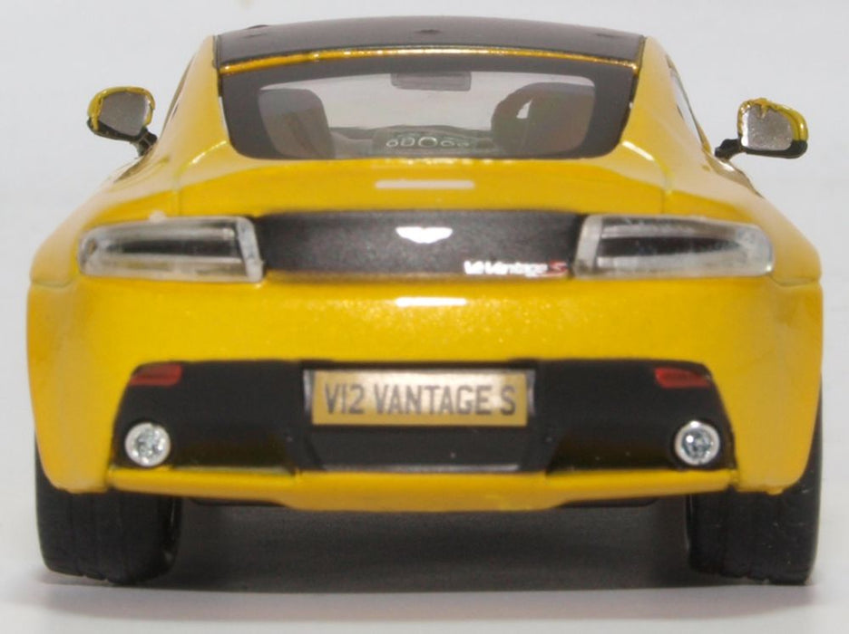 Oxford Diecast Aston Martin Vantage S Sunburst Yellow 43AMVT003