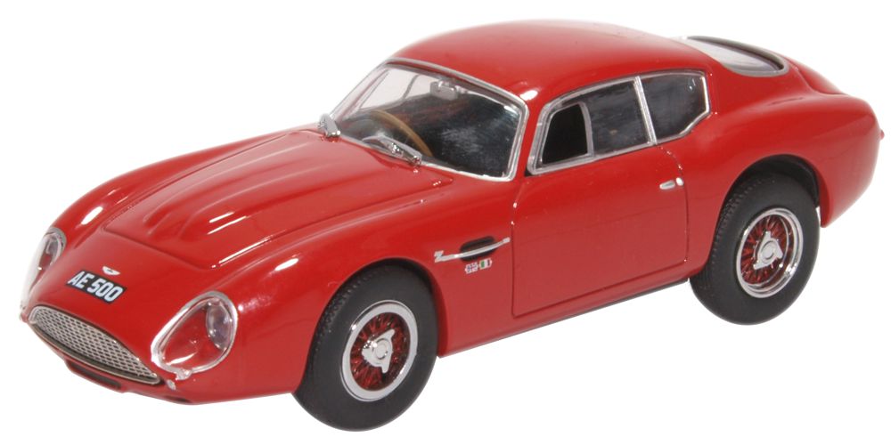 Oxford Diecast Aston Martin DB4GT Zagato Red 43AMZ003